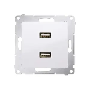 Kontakt-Simon DC2USB.01/11 розетка Белый