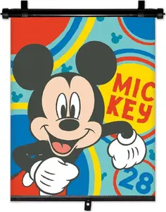 Window sunshade blind, No name, model 9344, single piece 36×45 cm, Mickey print
