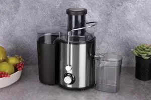 Juicer berlinger haus BH-9487 — 500W, Black/Silver, compact centrifugal juicer