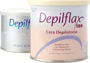 Depilācijas vasks burkā 500 ml ar azulēnu — Depilflax 100111