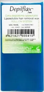 Depilflax sejas depilācijas vasks rullītis Azulene 110 g