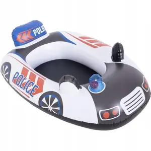 Inflatable Police Boat JiLong 35281 — 86 x 60.5 cm, children's swim toy