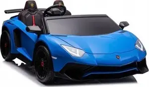 Электромобиль Lean Cars Lamborghini XXL A8803 24V с аккумулятором, синий, детская машина