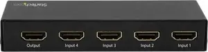HDMI switch StarTech VS421HD20 — 4-port HDMI input, 1 output, black