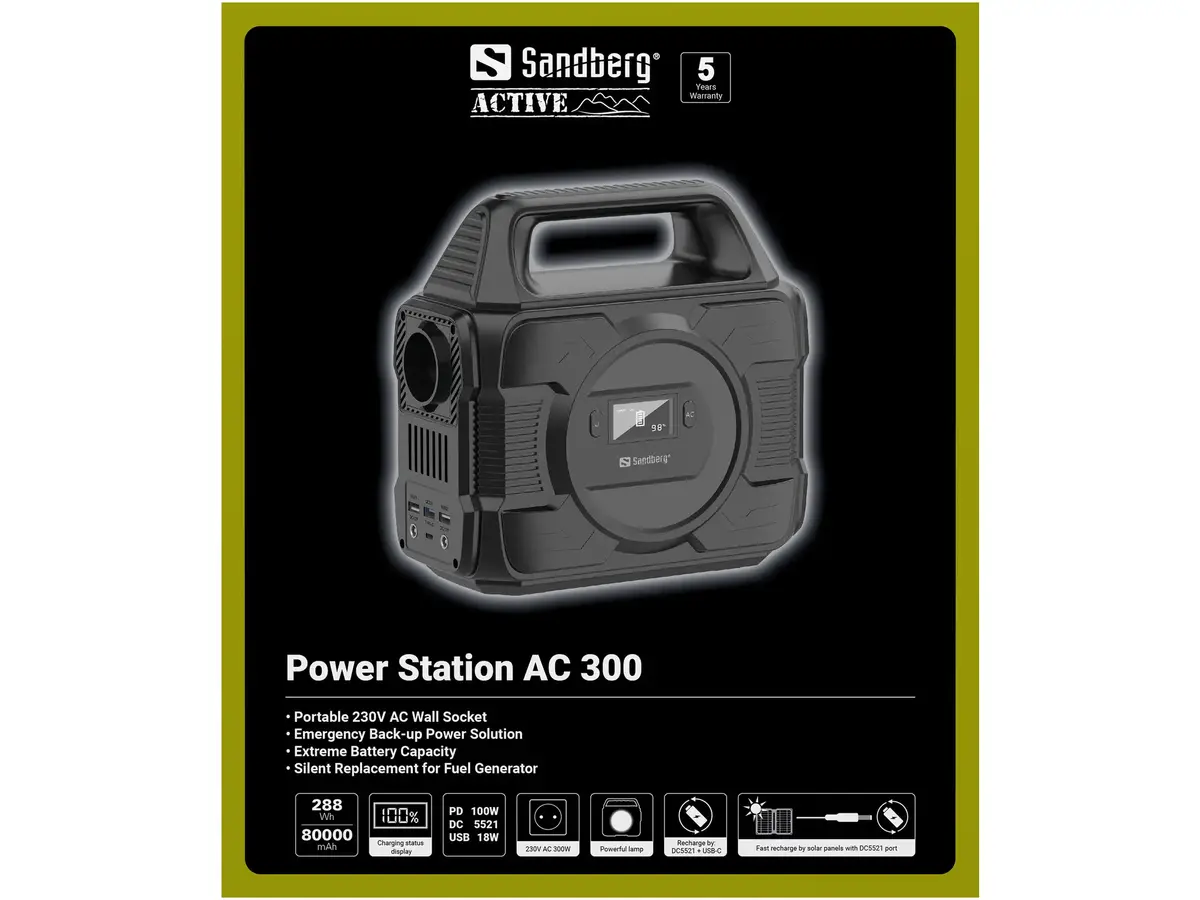 Sandberg 420-84 portable power station 420-84 Photo 7