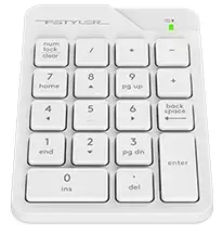 A4Tech Fstyler FGK21C numeric keypad FGK21CWH Photo 4