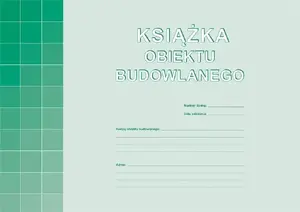 Building Log Book A4 Michalczyk & Prokop — Książka Obiektu Budowlanego