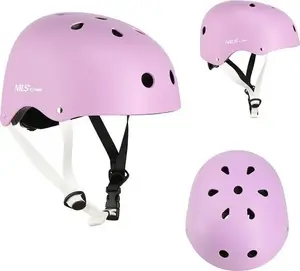 Helmet nils extreme MTW001 — size L (58–61 cm), purple