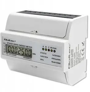 Счётчик электроэнергии Schneider Electric 3-фазный двунаправленный электронный на DIN-рейку 400V 100A LCD 4P