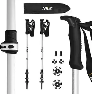 Pastaigu nūjas Nils Extreme TK8602 alumīnija regulējamas 65–135 cm