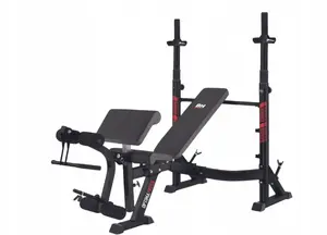 Weight bench No name Ławka Optima Press Black G330B — flat/incline bench for press exercises
