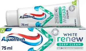 Зубная паста Aquafresh White Renew Deep Clean с фторидом 75 мл