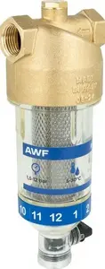 Фильтр для питьевой воды Afriso AWF120 3/4" с промывкой противотоком, модель 4212000