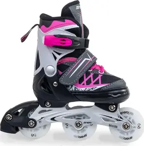 Roller skates Enero adjustable black size 26–29 with replaceable blade