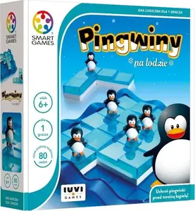 Настольная игра Iuvi Smart Games Pingwiny na Lodzie (PL) — семейная стратегическая логическая игра