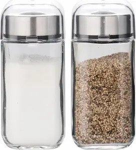Salt and Pepper Shaker Set KingHoff KH-1643 — tabletop seasoning dispensers