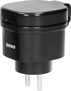 Outdoor Smart Power Socket ORNO OR-SH-1733 with Radio Receiver, Wi‑Fi/Radio Control Compatible
