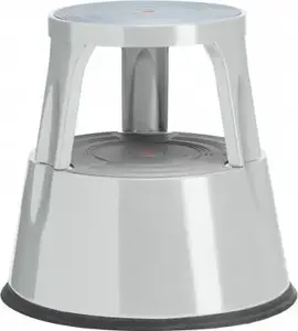 Twinco metal rolling stool Twinco Steel Stopa model 6300-9, steel construction, swivel casters