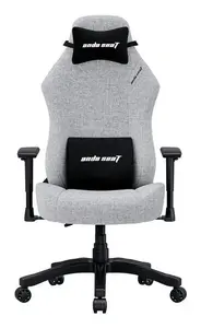Anda Seat Luna Datorspēļu krēsls Polsterēts sēdeklis Pelēks