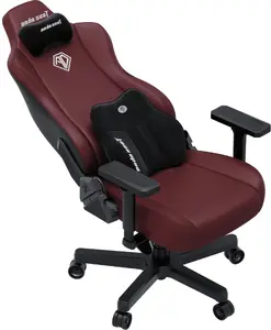 Игровое кресло Anda Seat Kaiser 3E XL Maroon PVC — обивка из ПВХ под кожу, увеличенный размер XL