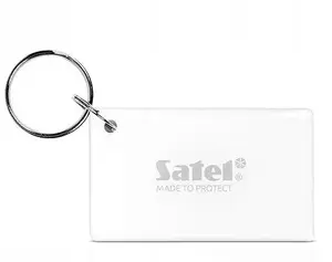 RFID proximity key fob SATEL MK-DF3-4 — access token, compact keychain format