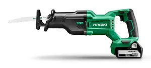Hikoki CR18DBW4Z zobenzāģis 3000 sitieni minūtē Melns, Zaļš