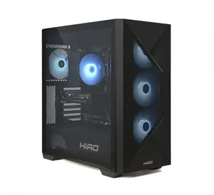 Desktop PC HIRO Hellcat with AMD Ryzen 5 8400F, NVIDIA RTX 5060 8GB, 16GB RAM, 1TB SSD, Wi‑Fi, Windows 11 Home
