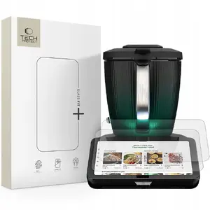 Temperēts stikls ekrāna aizsargplēve Hofi Tech-protect Glass Fit+ priekš Thermomix TM7 Caurspīdīgs, 2 gab.