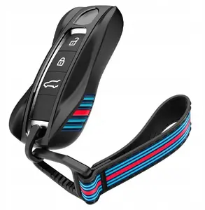 Navigation case Spigen Porsche Key Fob Case PK100 — black protective cover for car key fob