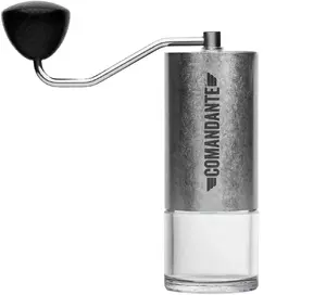 Manual coffee grinder COMANDANTE C40 MK4 Lab Series Hammerhead Stone Washed
