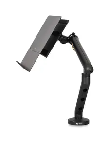 Laptop arm BakkerElkhuizen BE Universal, adjustable notebook mount for 43.2 cm (17") screens, black/dark gray