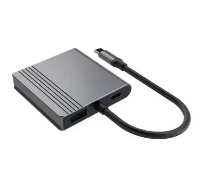 GEMBIRD USB Type-C 3-in-1 adapter A-CM-COMBO3-04 Photo 2