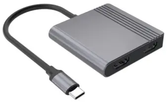 Gembird A-CM-COMBO3-04 USB Type-C 3-in-1 Adapter Photo 9