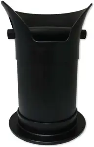 Tamper (300 mm) Rhinowares Thumpa — black knock box for coffee grounds