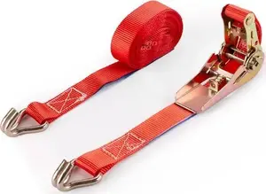 Ratchet lashing strap Amio 25 mm x 4 m, 500 kg working load