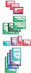 Michalczyk & Prokop transport document duplicate book 800-1, carbon-copy multipart forms for consignment notes