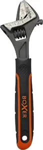 Adjustable wrench BOXER Skiftenøgle 150 mm, chrome‑vanadium steel, 150mm jaw capacity