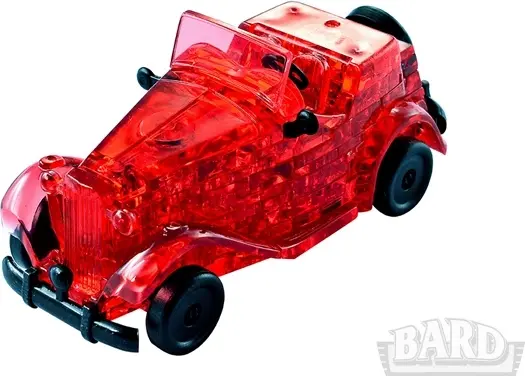Bard BARD Crystal Puzzle Automobil czerwony — modelis 1353 Photo 2