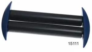 Bath roller set Dedra 1511 — 2-piece replacement rollers for tiling bucket / grout pan