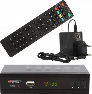 Цифровой ТВ-тюнер Opticum Red Nytrobox X H.265 DVB‑T2/C от opticum