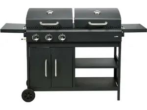 Gāzes-ķieģeļu (gāzes- ogļu) grils LUND 99649 — jauda 8.4 kW, gatavošanas virsma 38 × 47,5 cm