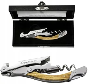 Corkscrew Laguiole by Laguiole — Olive handle, model 530509