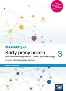 Nowa Era MATeMAtyka LO 3 ZP Karty Pracy 2021 Photo 1