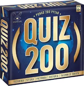 Kangur Quiz 200 настольная игра Kangur Quiz 200 — викторина в карточном формате, семейные и вечеринные игры