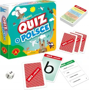 Educational Pocket Quiz Game Alexander — Quiz O Polsce (compact travel edition)