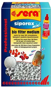 sera Siporax Mini bioloģiskā filtra pildviela 270 g akvārijam