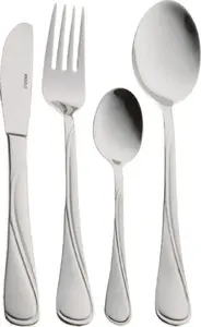 Cutlery set KingHoff KH-1342 — 24-piece stainless steel, high gloss finish