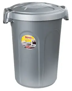 Контейнер для пищевых продуктов ZOLUX STEFANPLAST Jerry 23 л, 37×32×46 см, серый