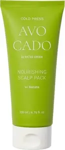 Galvas ādas barojoša ārstēšana Rated Green ar avokado un banānu 200 ml