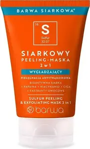 Пилинг-маска 2-в-1 Barwa Siarkowy разглаживающая 120 мл